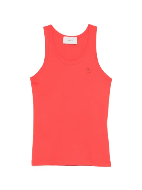 Coperni logo-embroidered tank top