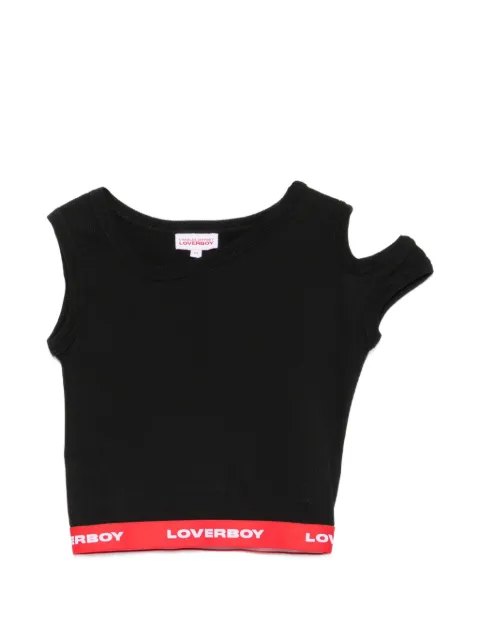 Charles Jeffrey Loverboy logo-waistband T-shirt