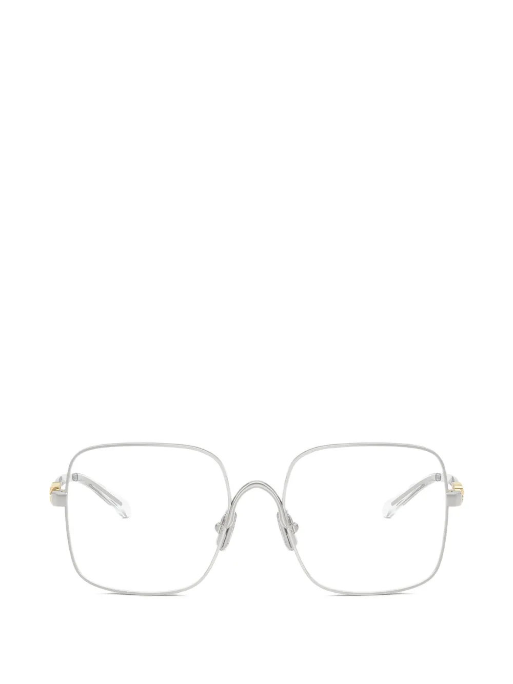 Miu Miu square frame glasses - Argento