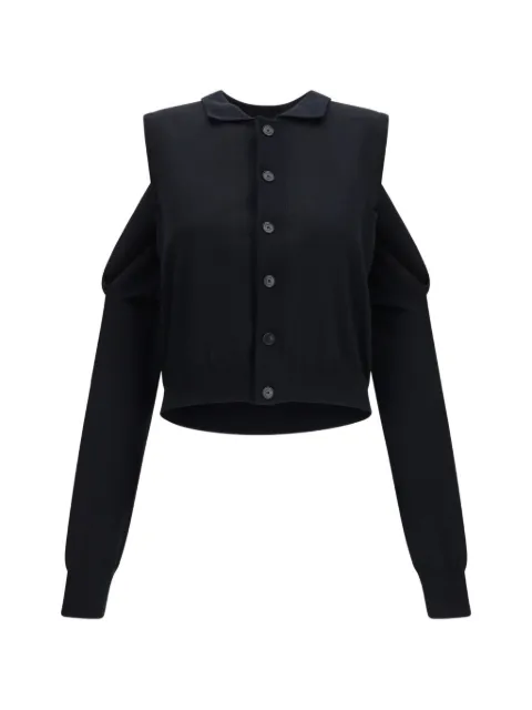 ALAINPAUL Bolero button cardigan