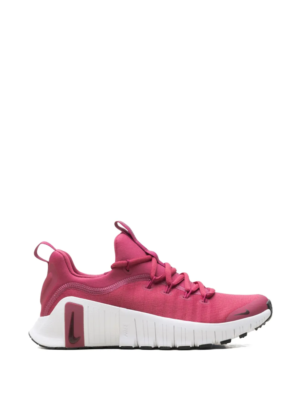 Nike Free Metcon 6 pull tab lace-up sneakers Roze