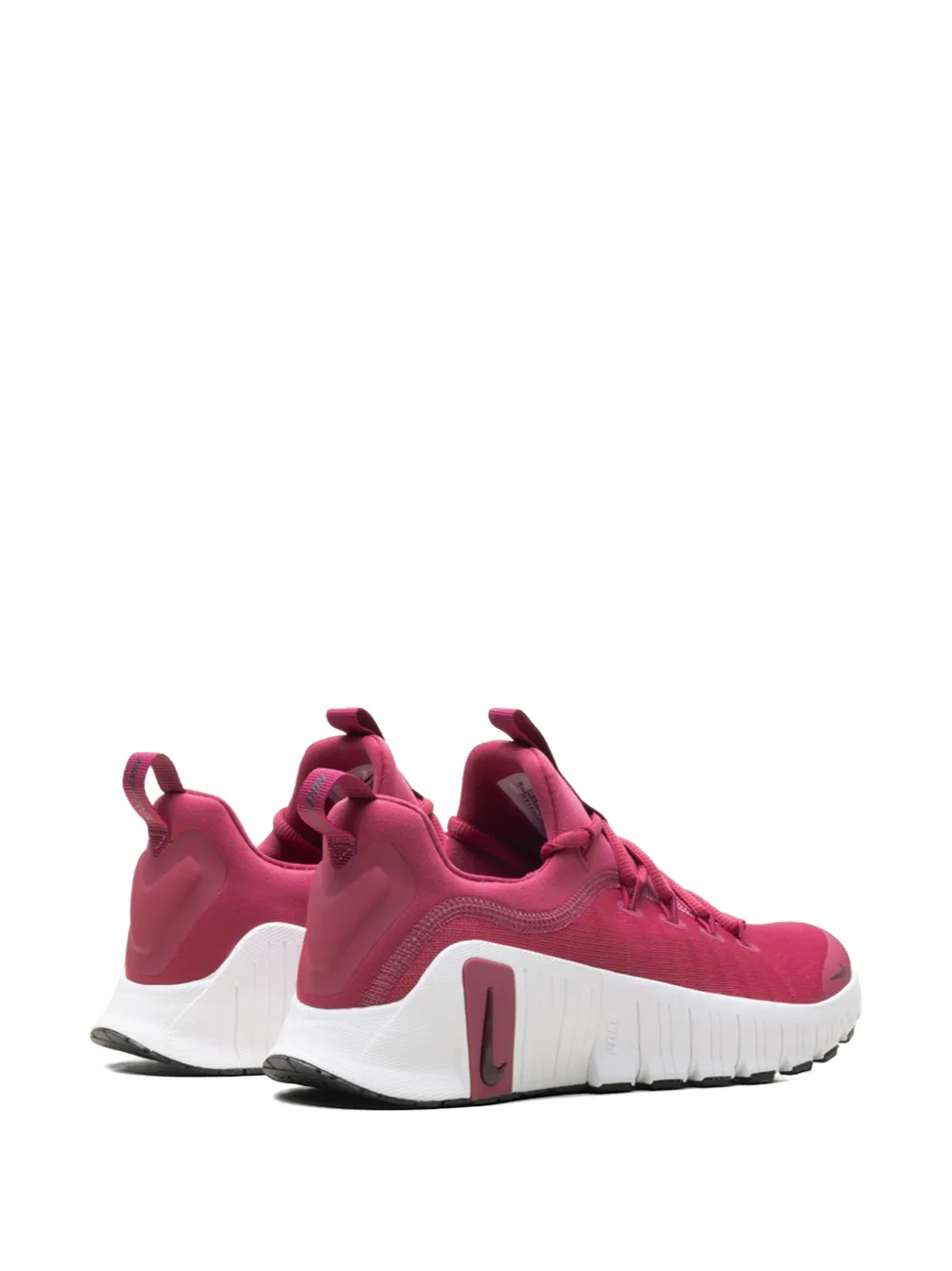 Nike Free Metcon 6 pull tab lace-up sneakers Roze