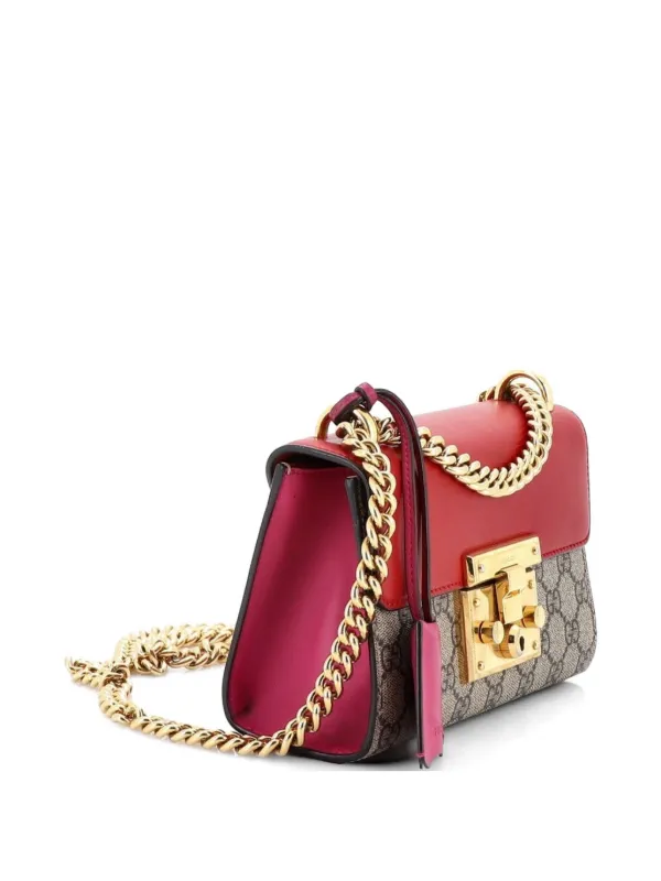 Gucci Pre-Owned パドロック ショルダーバッグ GGコーテッドキャンバス