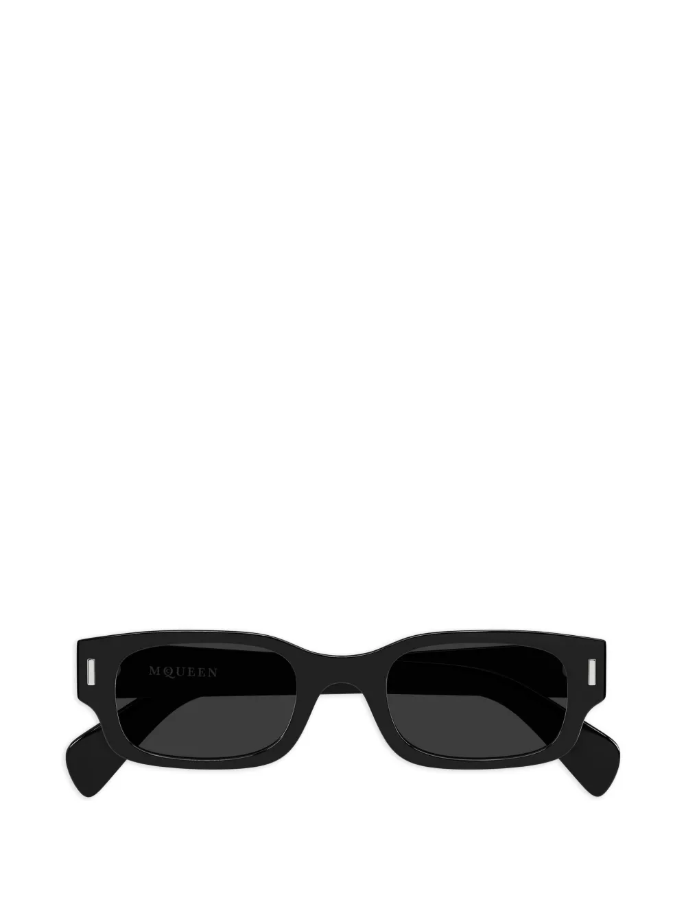 Alexander McQueen Eyewear rectangle-frame sunglasses - Nero
