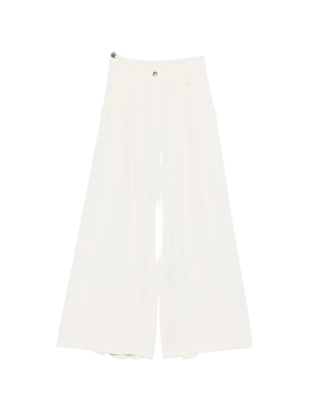 Philia Loft Pleated Pants In Neutral
