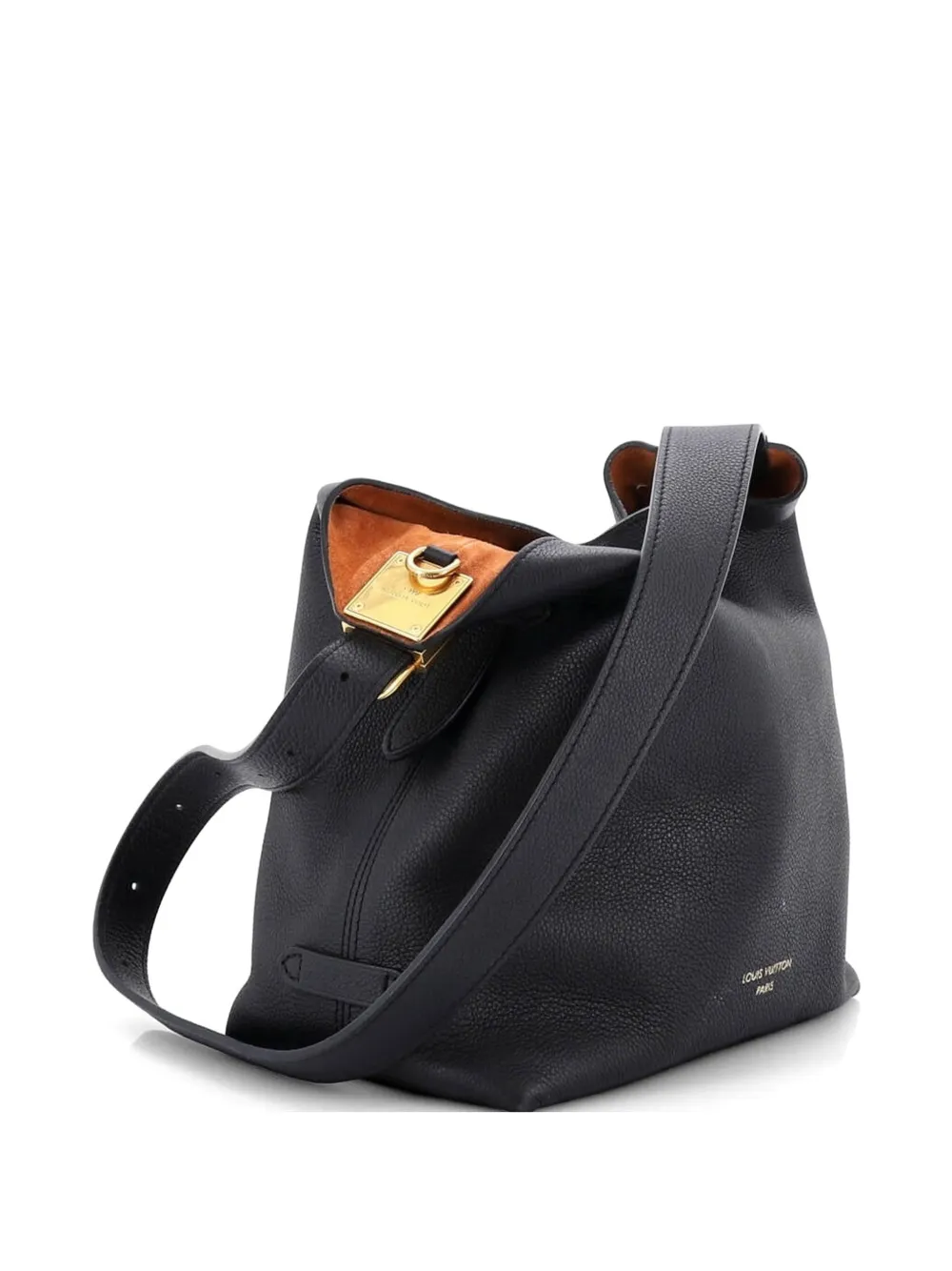 Louis Vuitton Pre-Owned Low Key Calfskin PM hobo bag - Nero