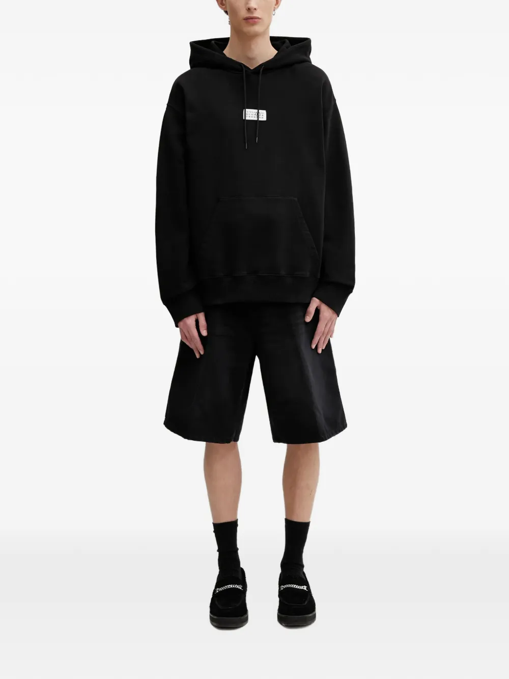 Carhartt WIP OG Single Knee cargo shorts met logopatch Zwart