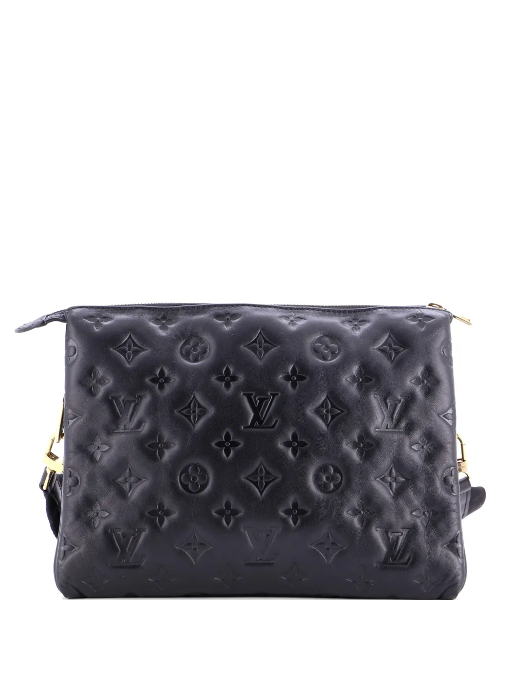 Louis Vuitton Pre-Owned Coussin Bag Monogram Embossed Lambskin PM crossbody bag - Nero