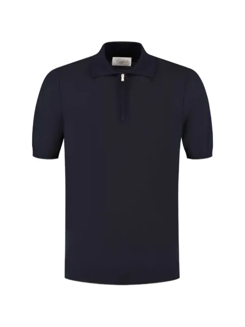 Marco Pescarolo zip polo shirt