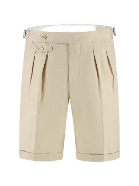 Brunello Cucinelli pleated turn-up shorts