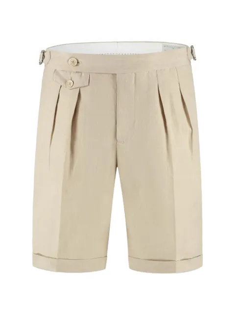 Brunello Cucinelli pleated turn-up shorts