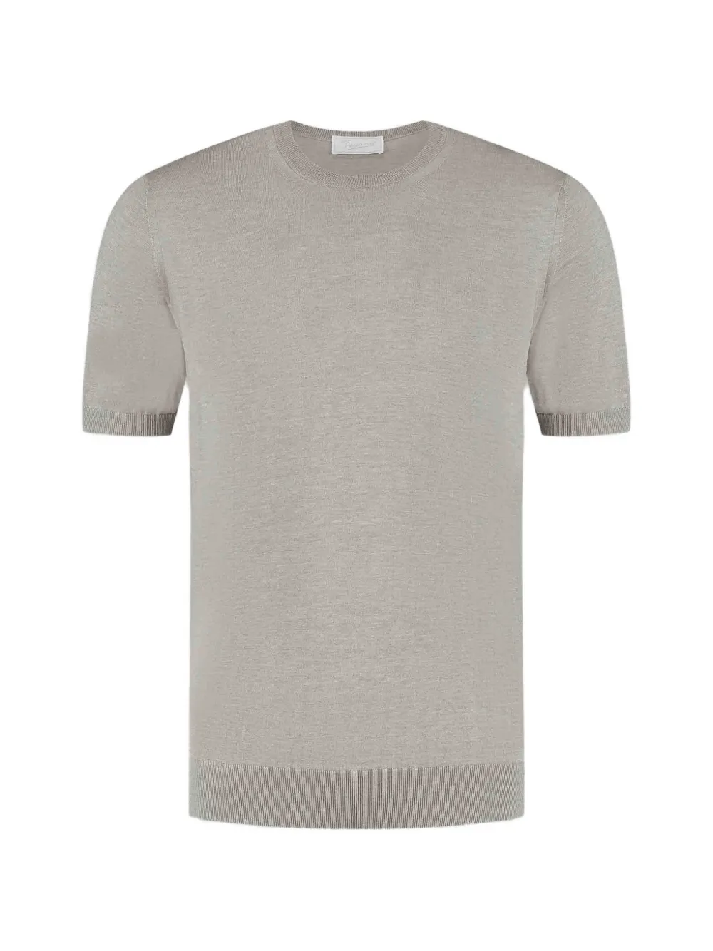 Marco Pescarolo ribbed T-shirt - Grau