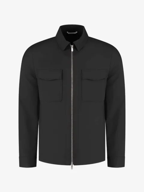 Marco Pescarolo flap-pocket zip overshirt