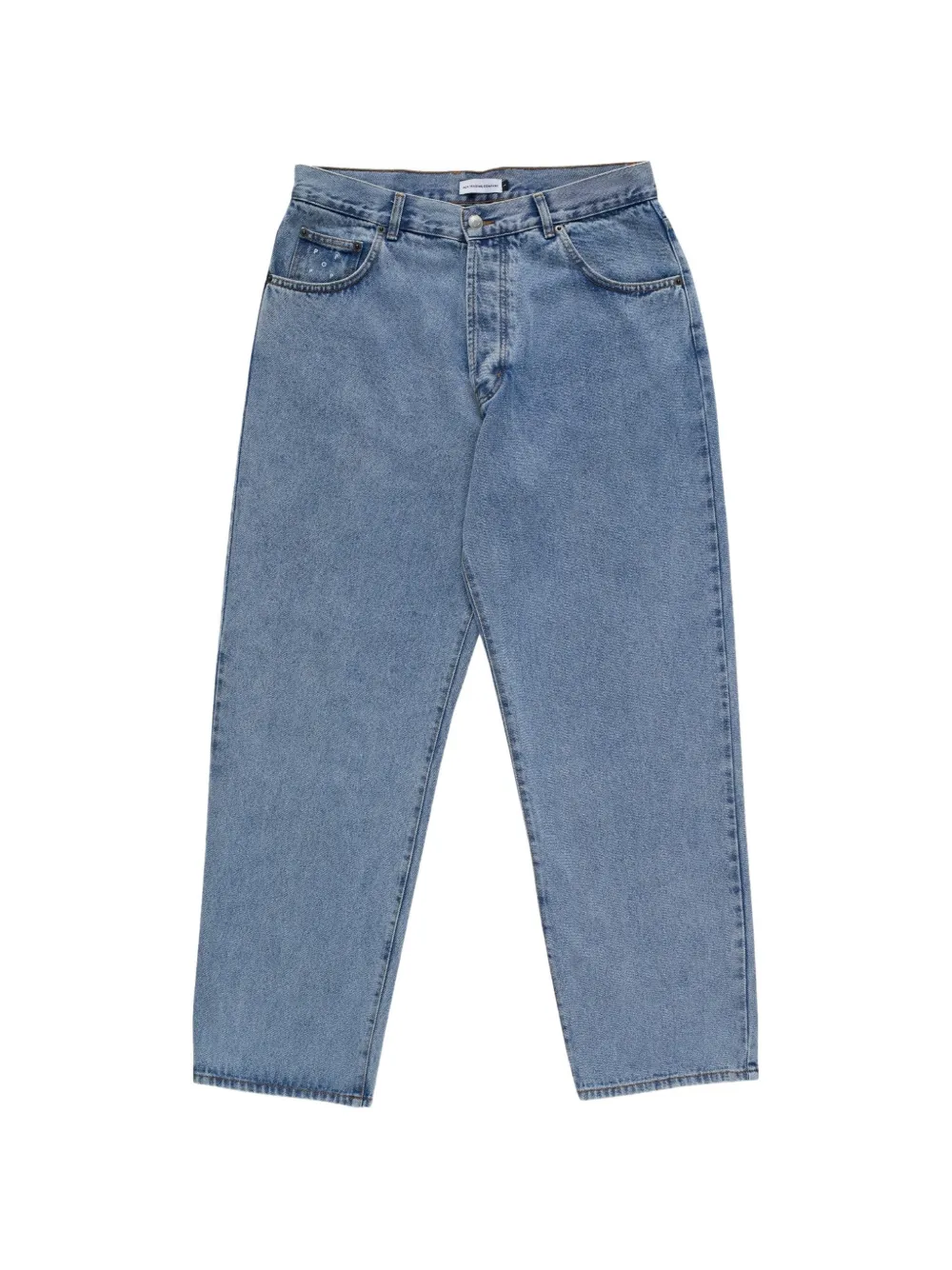 Pop Trading Company washed denim pants - Blu