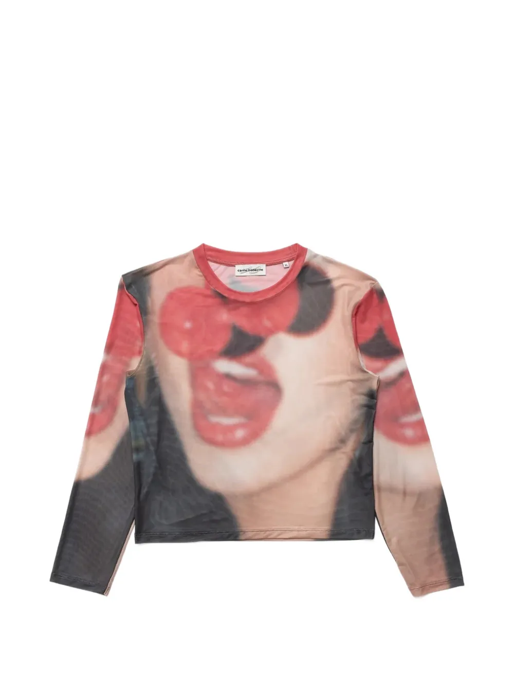 CARNE BOLLENTE Maraschino Madness long-sleeve T-shirt - Schwarz