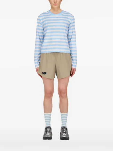 UNNA striped-pattern long-sleeve T-shirt