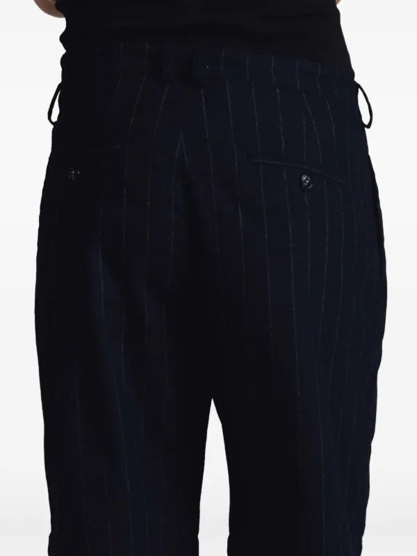 Pop Trading Company Pinstripe Suit Short | Blue | FARFETCH