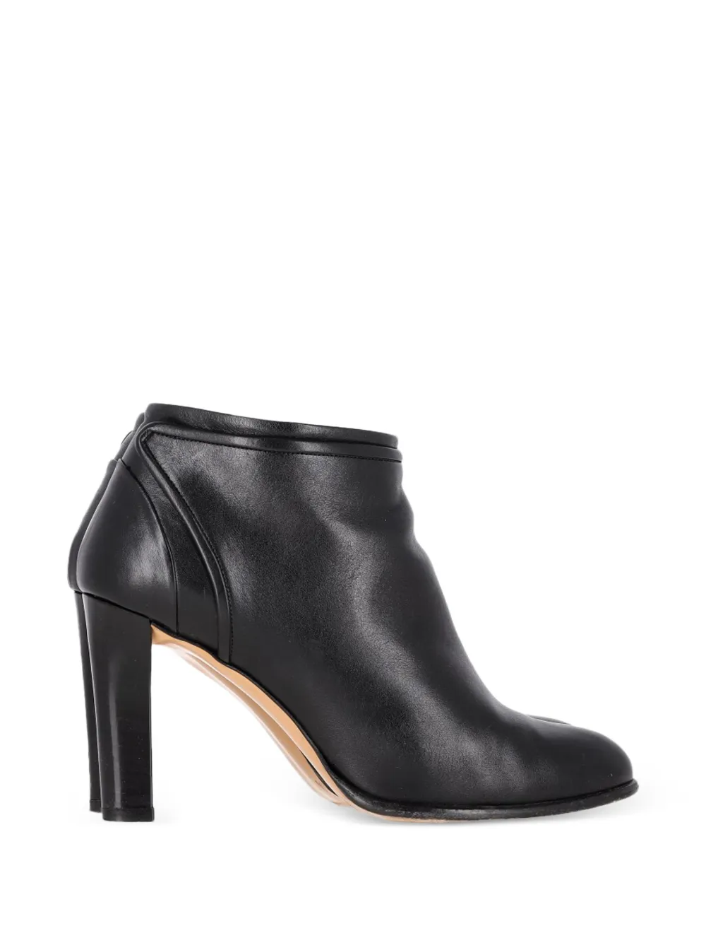 Ferragamo Pre-Owned leather ankle boots - Nero