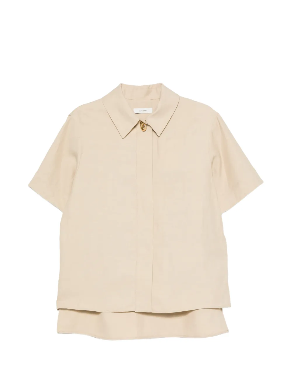 JOSEPH Volu short-sleeve shirt - Toni neutri