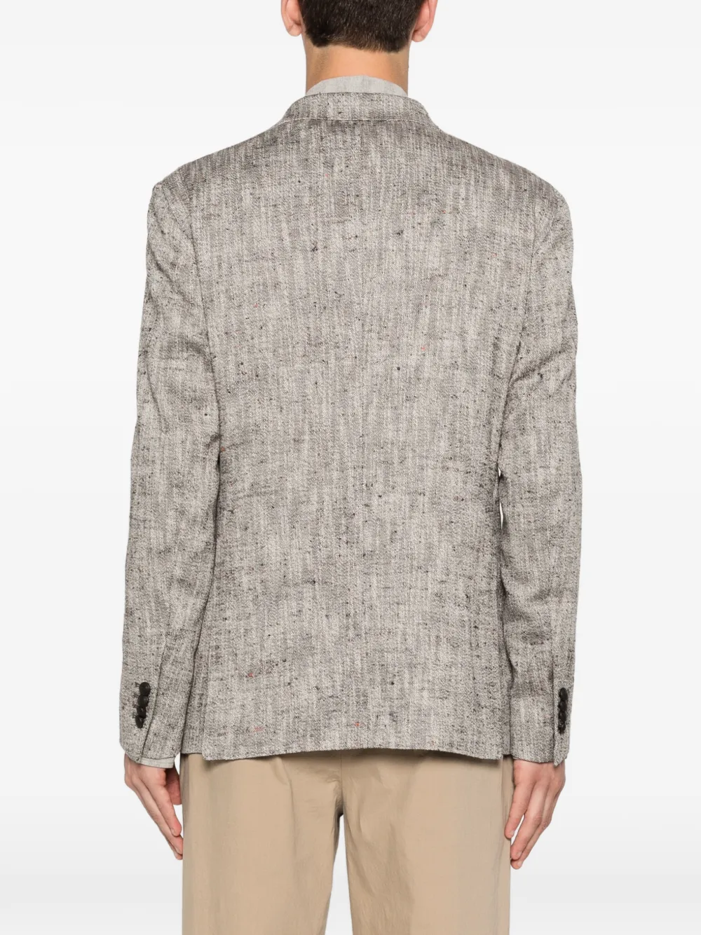 Tagliatore Blazer met dubbele rij knopen Beige