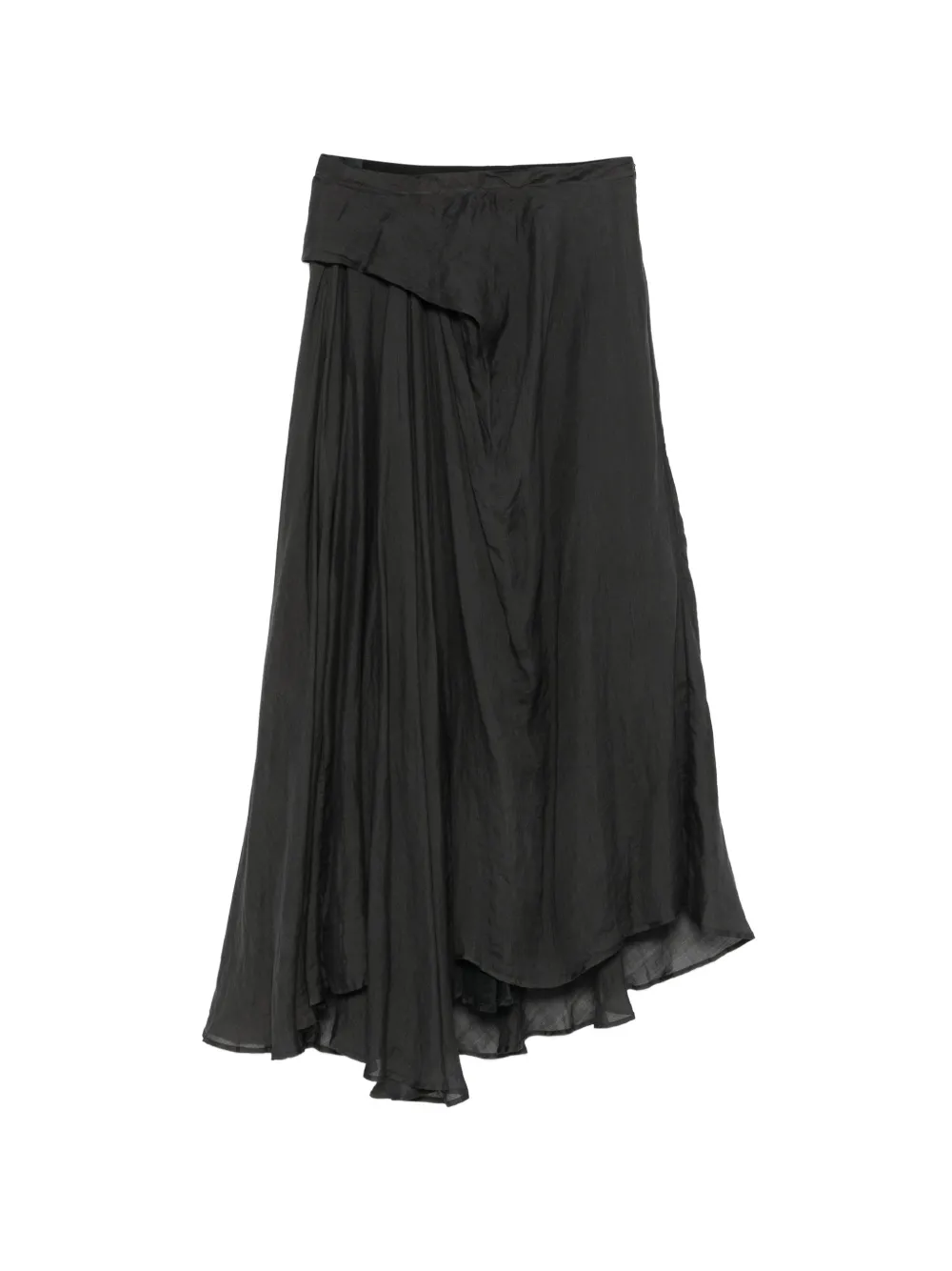 Marc Le Bihan asymmetric skirt - Nero