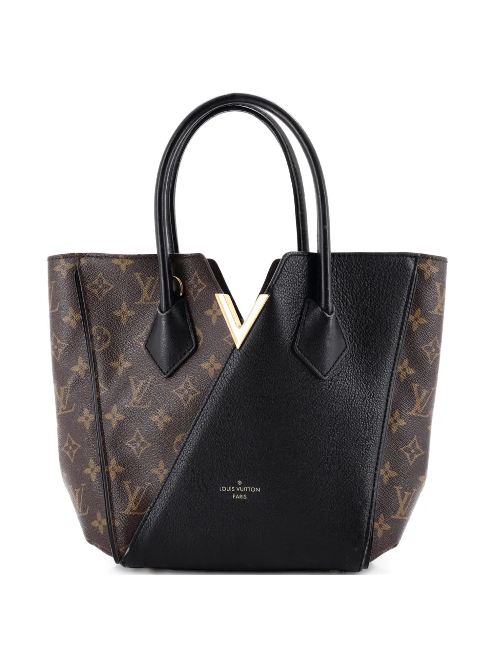 Louis Vuitton Pre-Owned Kimono Handbag Monogram Canvas and Leather PM tote bag - Braun