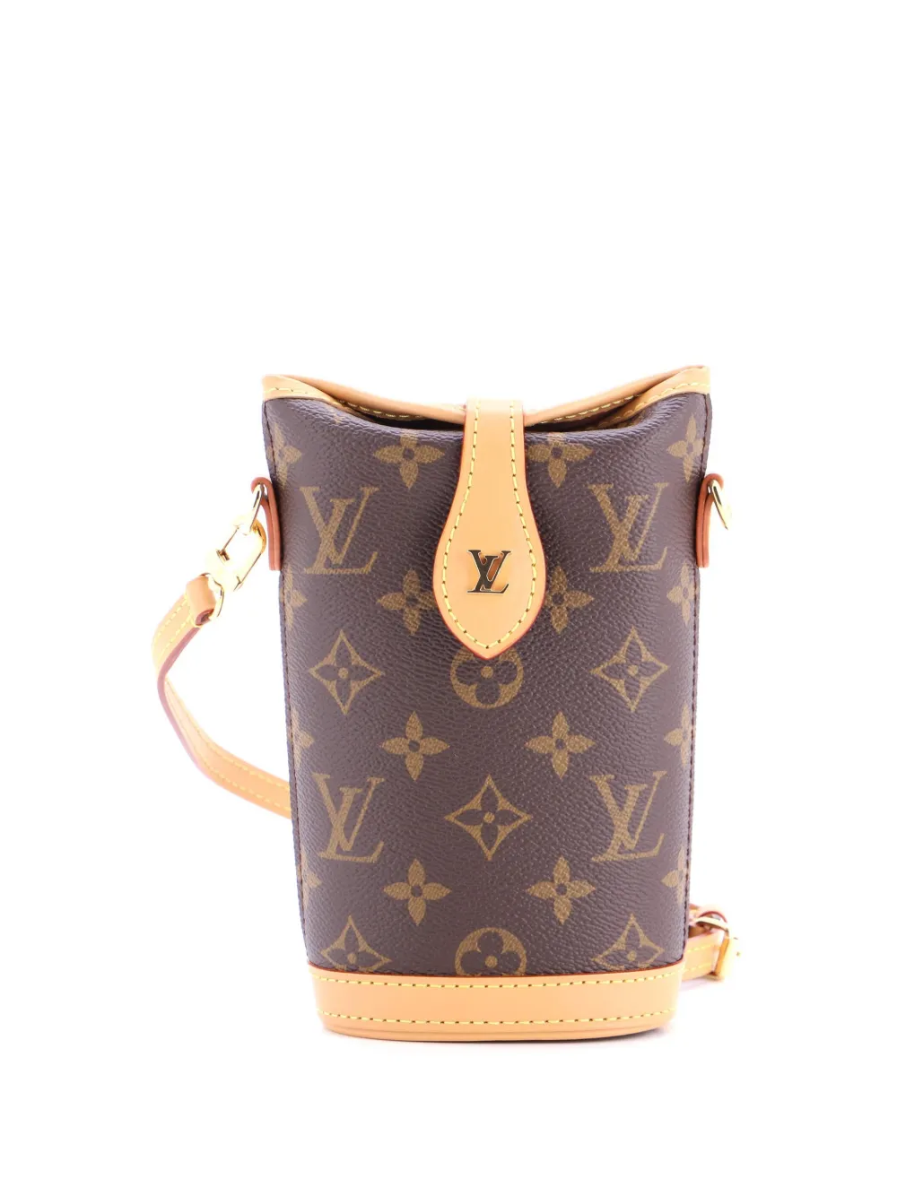 Louis Vuitton Pre-Owned Fold Me Pouch Monogram Canvas crossbody bag - Marrone