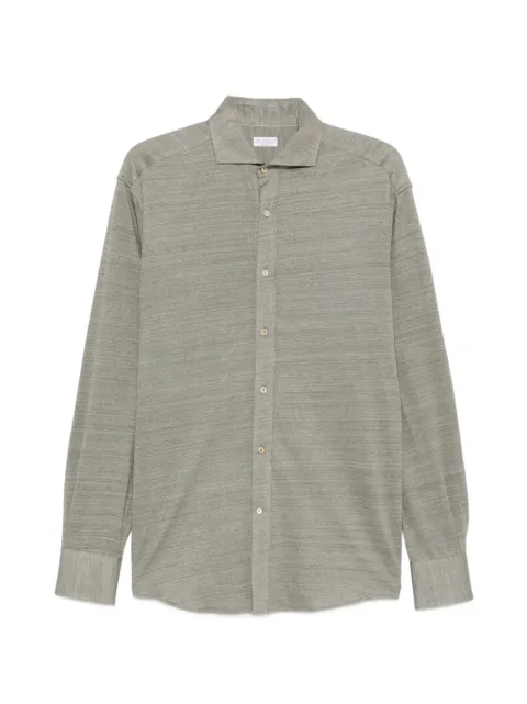 Brunello Cucinelli button-fastening shirt