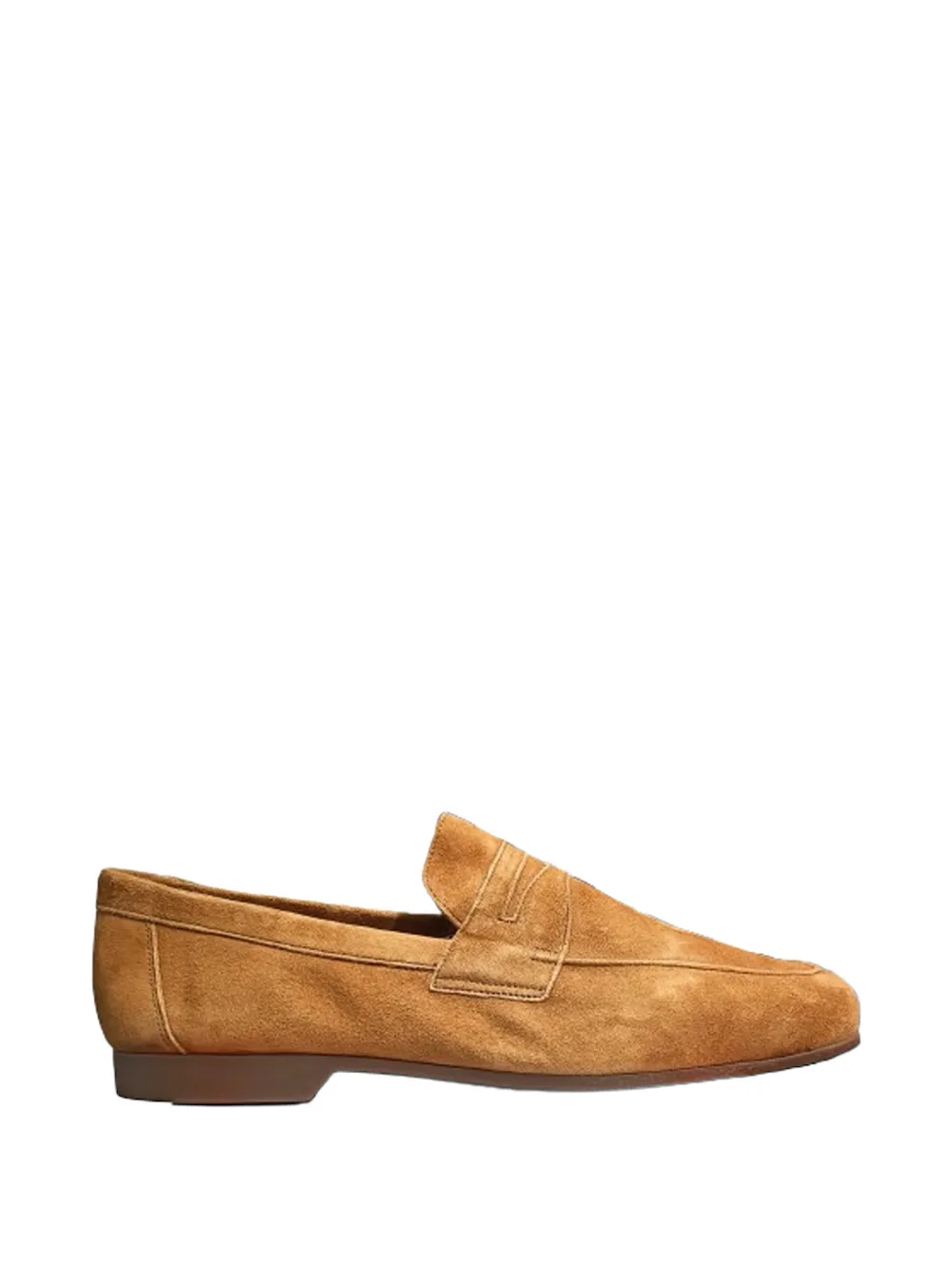 ANTICA CUOIERIA penny-slot loafers Beige