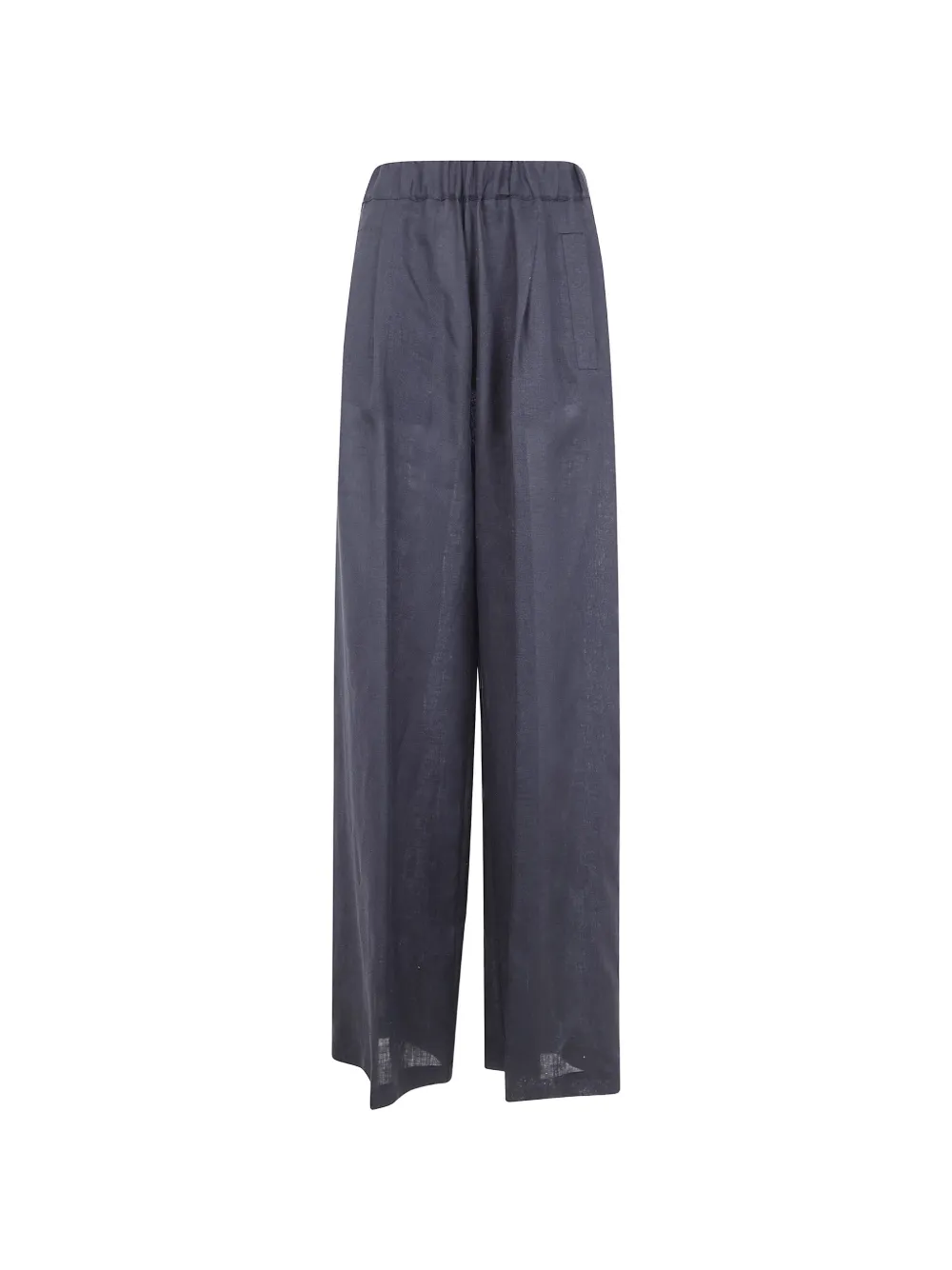 Semicouture Johnny elasticated-waistband palazzo pants - Nero