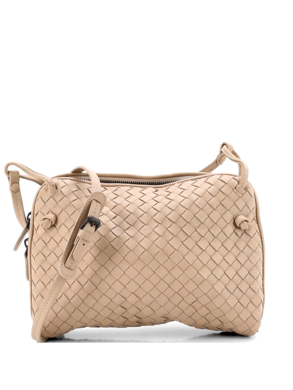 Bottega Veneta Pre-Owned Nodini Intrecciato Nappa Small crossbody bag - Toni neutri