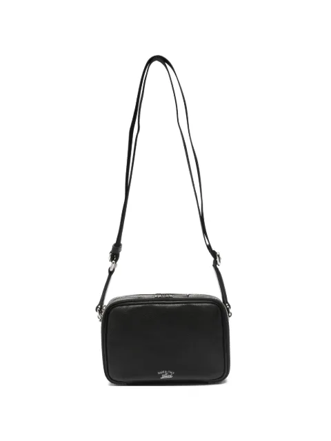 Gucci Lira pebbled leather messenger  bag