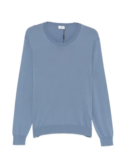 ETRO Pegaso-embroidered sweater