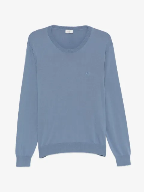 ETRO Pegaso-embroidered sweater