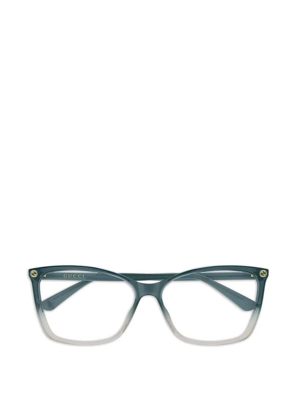 Gucci Eyewear logo-detail glasses - Grigio