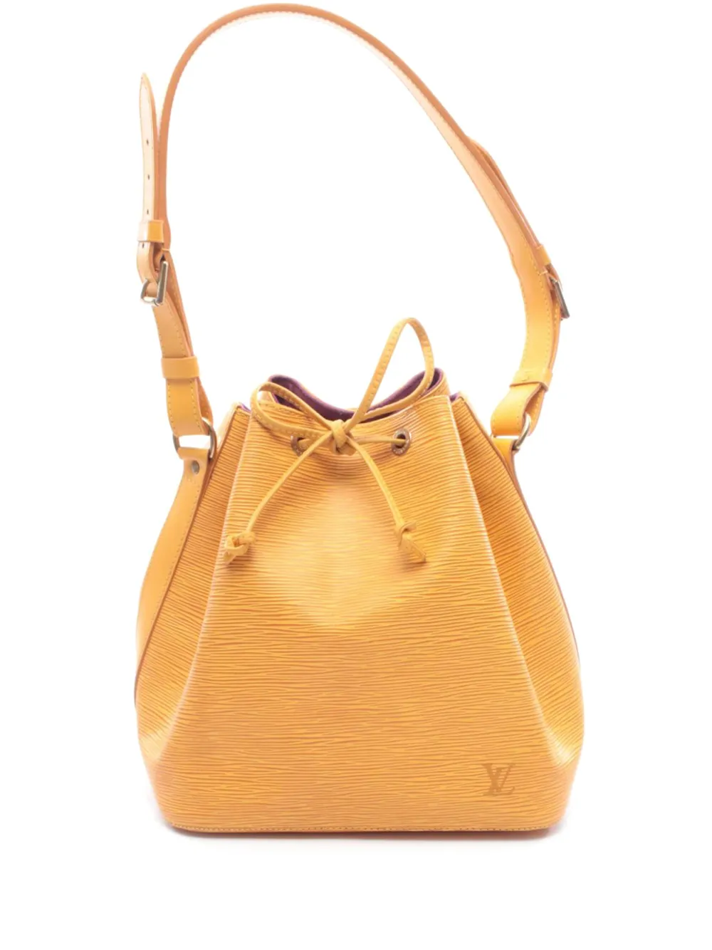 Louis Vuitton Pre-Owned 1995 Epi Petit Noe bucket bag - Giallo