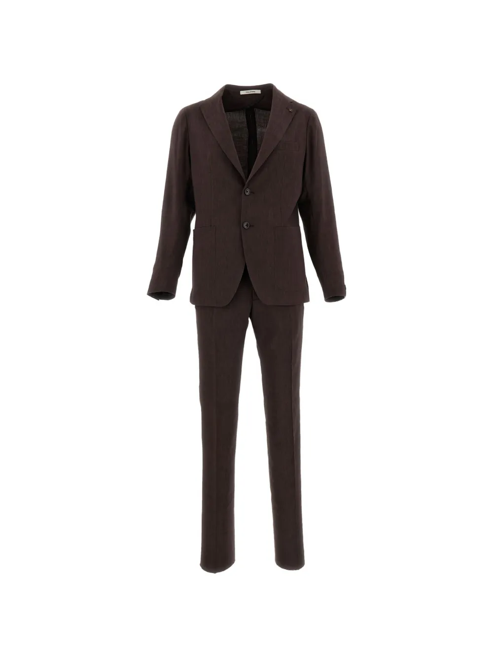 Tagliatore single-breasted patch-pocket jacket - Marrone