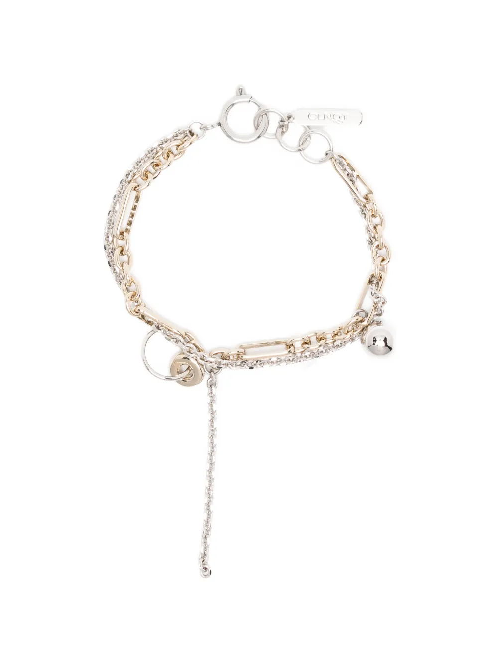 Justine Clenquet Bracciale a catena Rachel - Argento