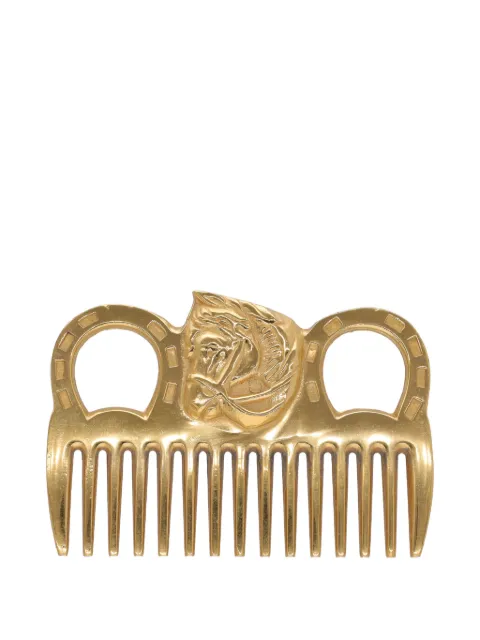 Hermès Pre-Owned horse-motif comb