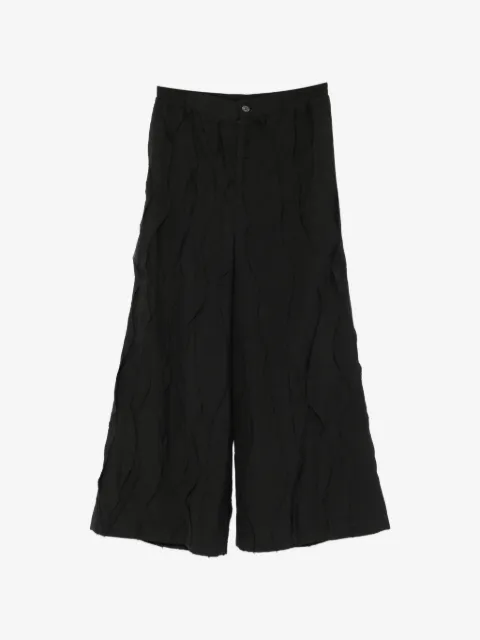SONGZIO Fragment frayed-detail trousers