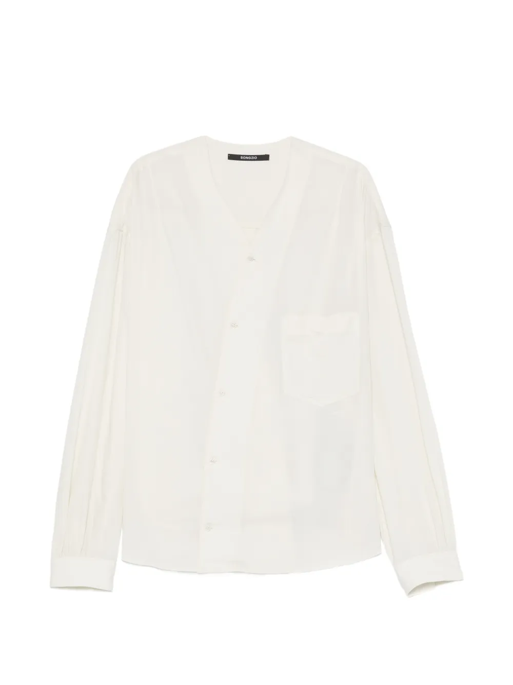 SONGZIO Hanbok V-neck shirt - Toni neutri