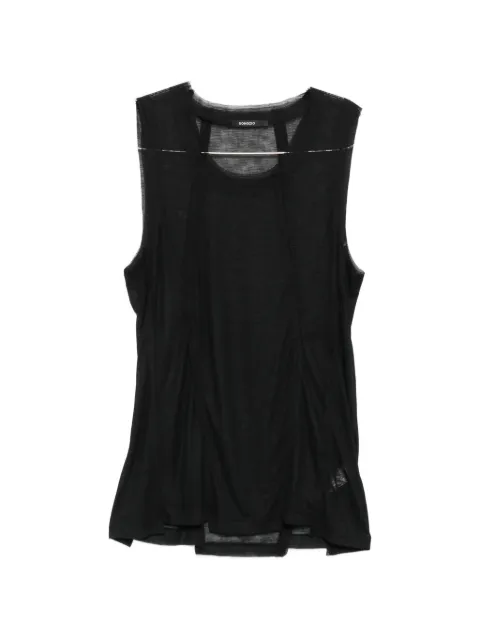 SONGZIO scoop-neck vest