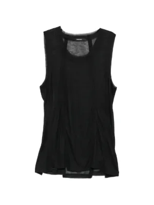 Jean Paul Gaultier レイヤード タンクトップ | ブラック | FARFETCH JP
