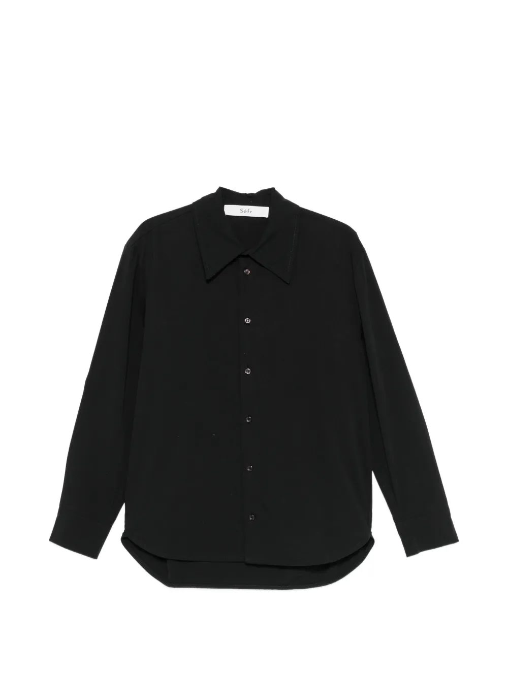 Séfr Trino buttoned shirt - Black