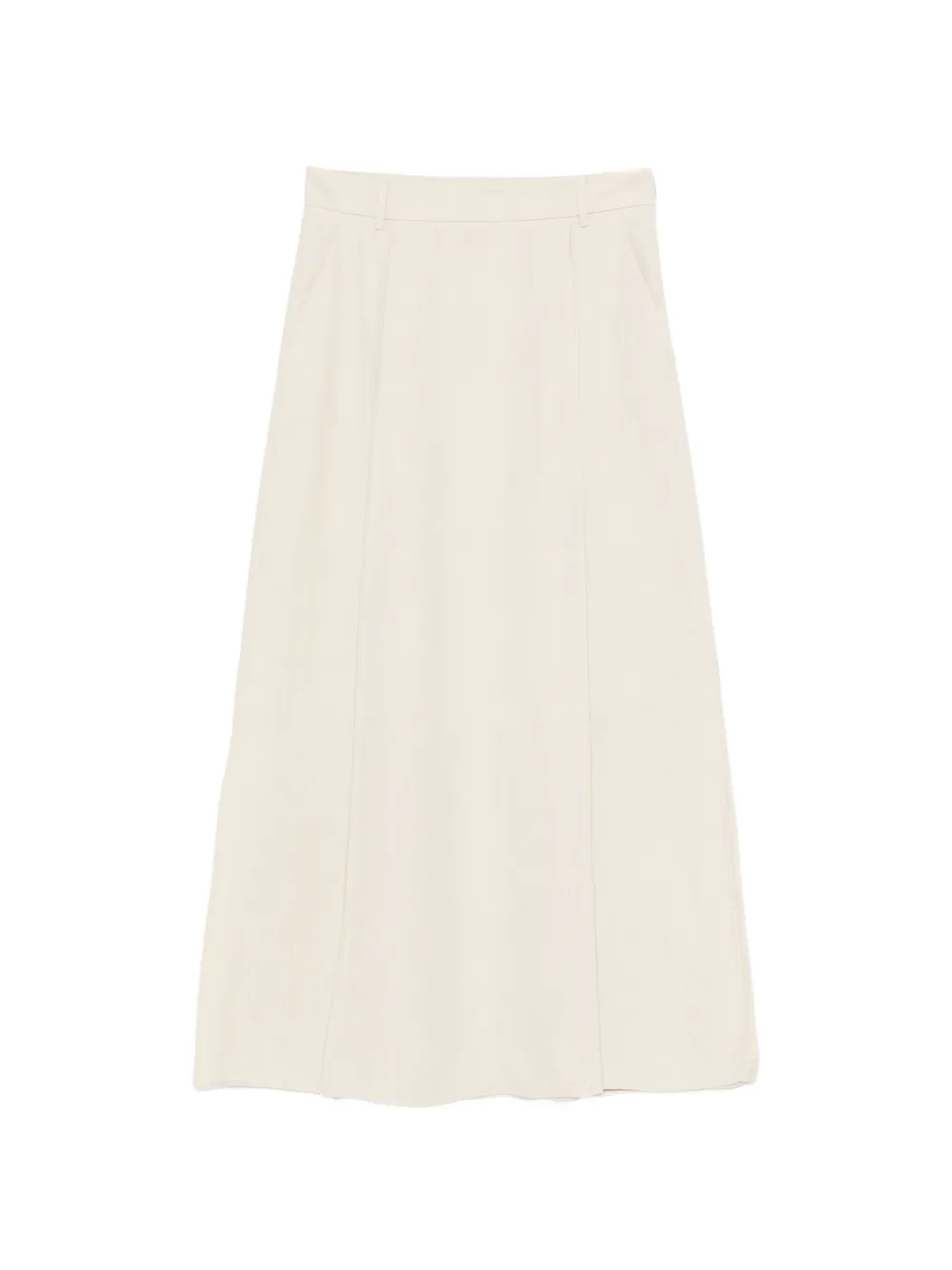Antonelli Jack panelled A-line midi skirt - Toni neutri
