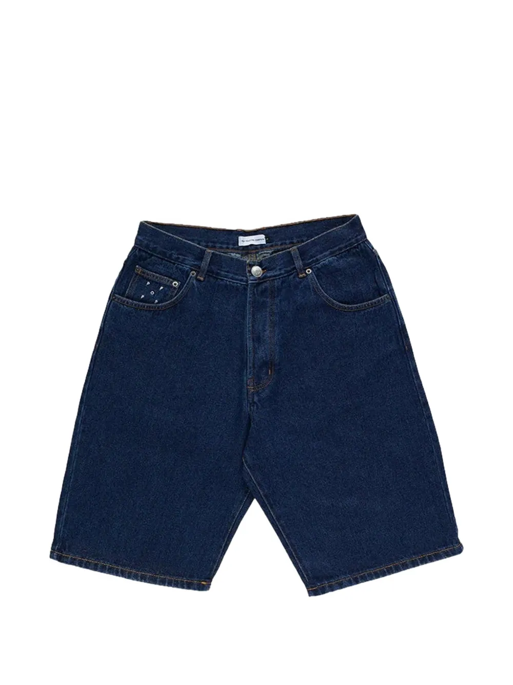 Pop Trading Company denim shorts - Blu