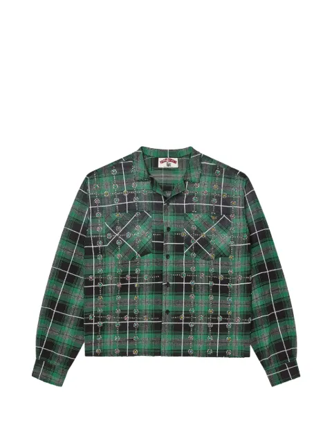 Vale Grinch Gems flannel shirt