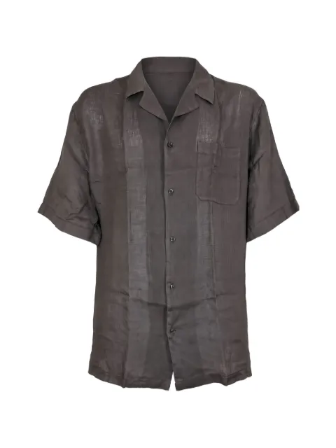 Altea short-sleeve camp-collar shirt