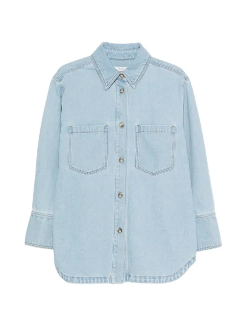 JOSEPH patch-pockets denim shirt
