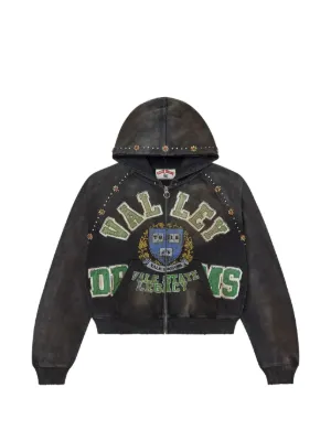 Supreme キルティング ジップ パーカー | ブラック | FARFETCH JP